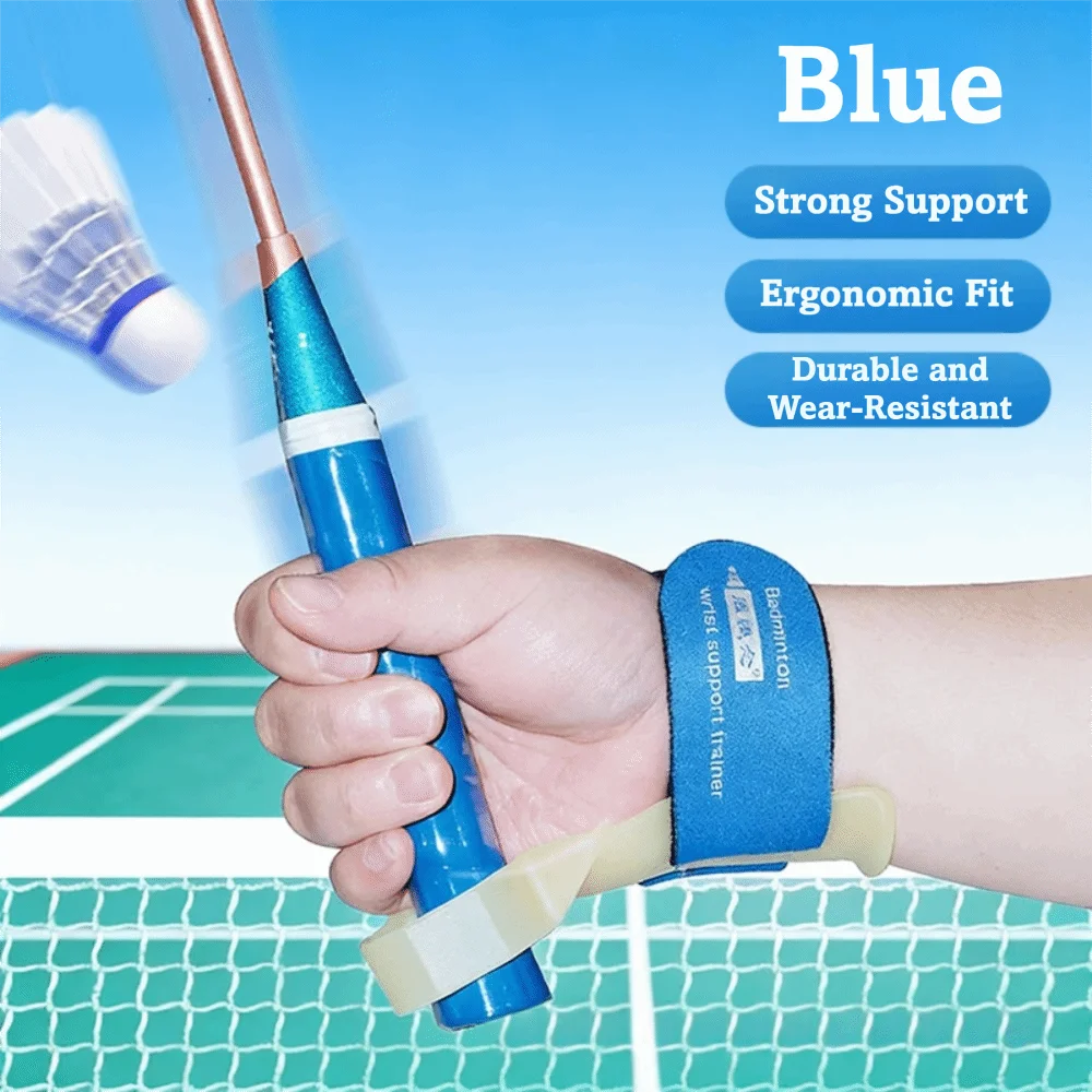 Strong Support Badminton Wrist Support Soft Wrap Easy to Wrap Posture Correct Holder Stabilizes Wrist Badminton Stable Swing