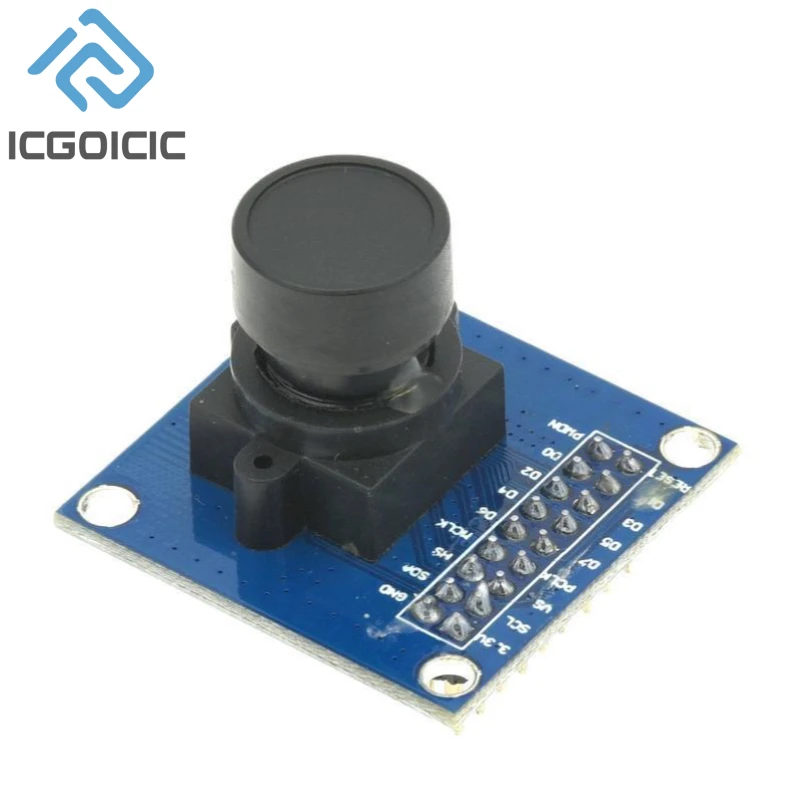 OV7670 Camera Module OV7670 Module Supports VGA CIF Auto Exposure Control Display Active Size 640X480 For Arduino