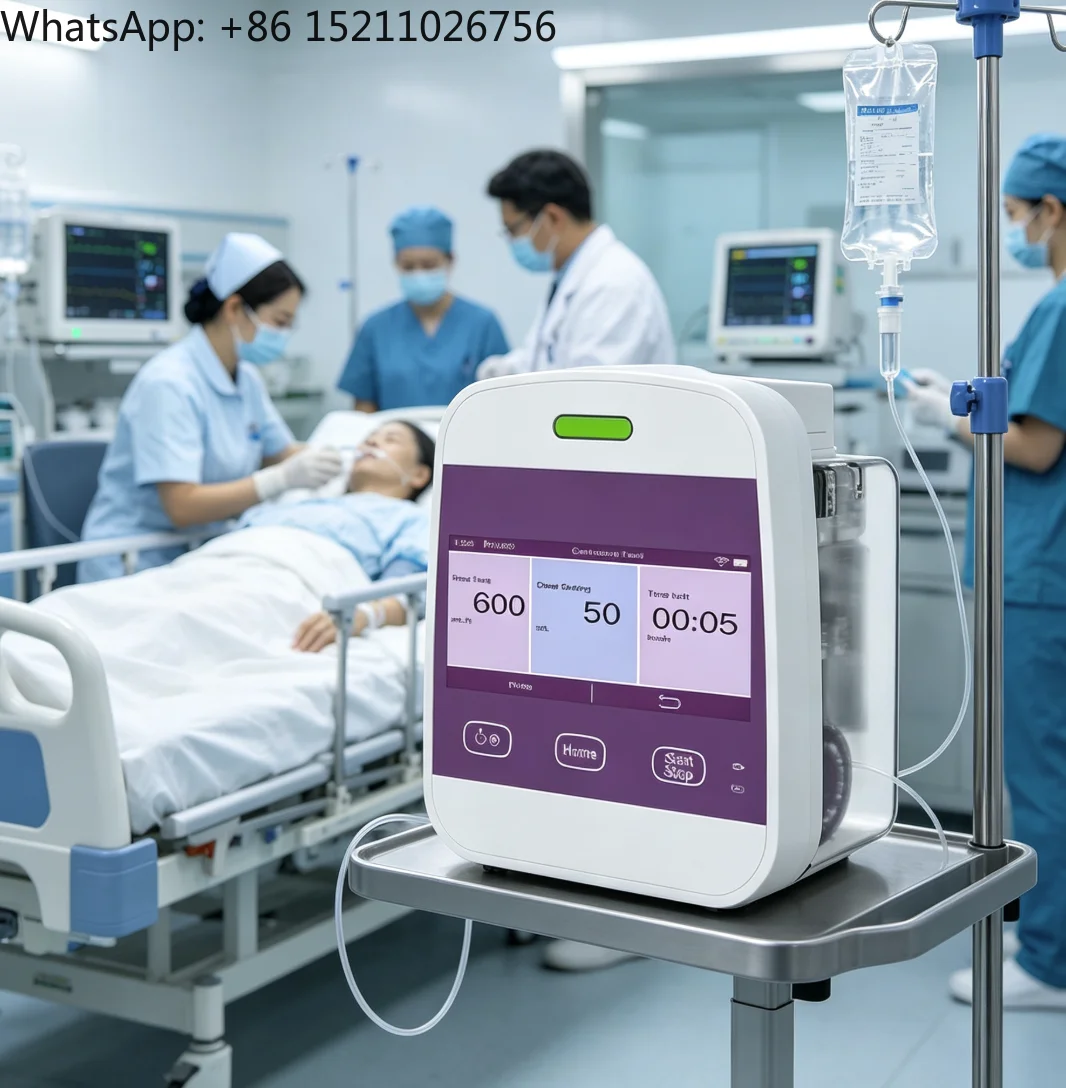 ME13 Single-channel Nutrition Pump Portable Touch Screen Enteral Nutrition Pump with CE Certificate