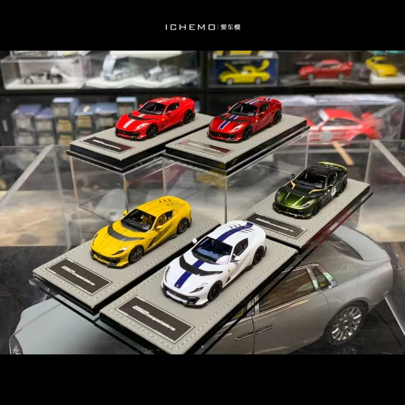 

HH Model 1: 64812 Competizione 812C resin car model, Boys' Festival Gift toy, Adult Collectible ornament.