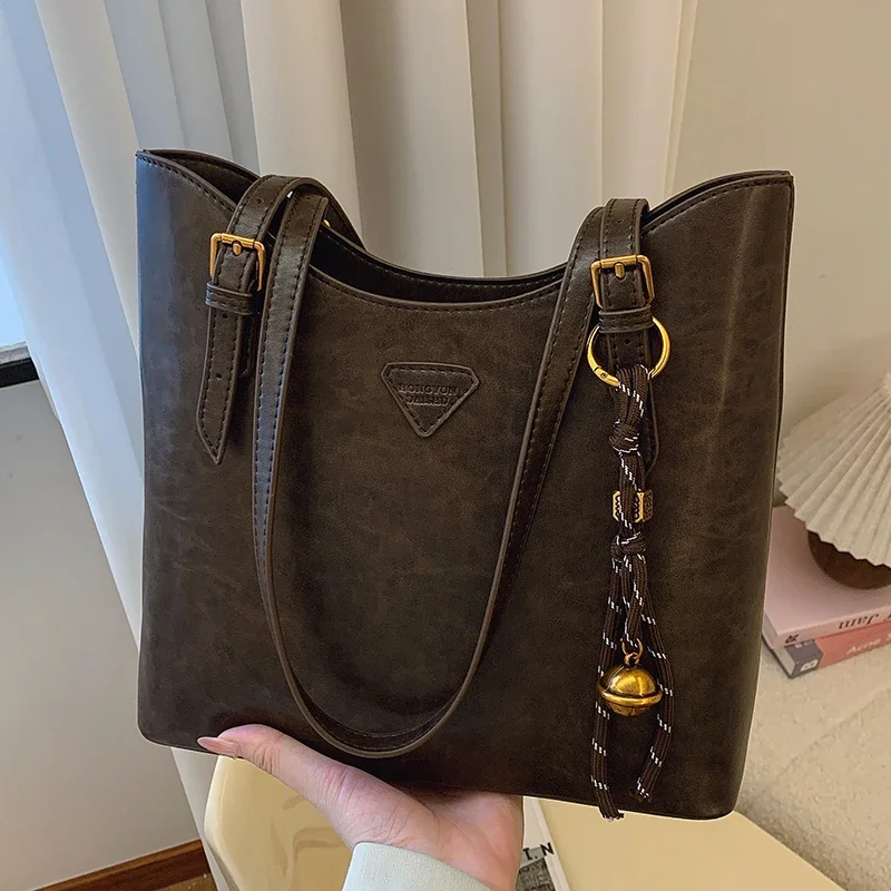 

New 2025 Fall/Winter! Vintage-Inspired Women's Big Tote - Casual, Minimalist, Commute-Ready, Versatile Shoulder Bag
