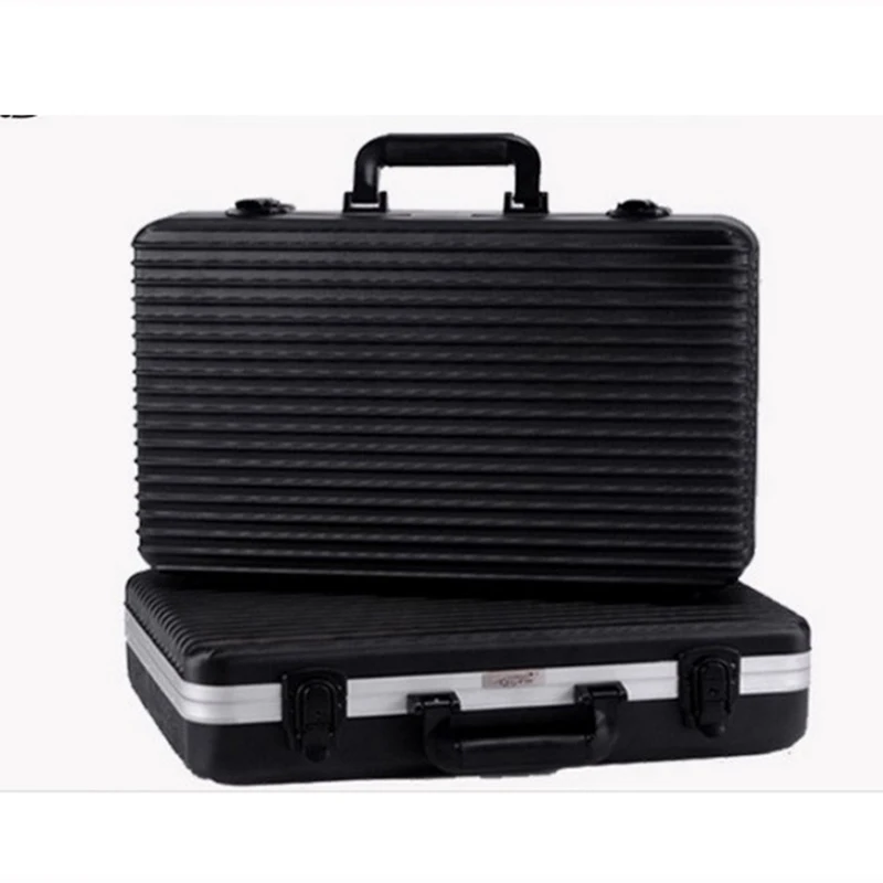 High Quality Storage and Sorting Aluminum Case Suitcase Toolbox File Box Impact Resistant Safety Camera Suitcase With Cut Foam