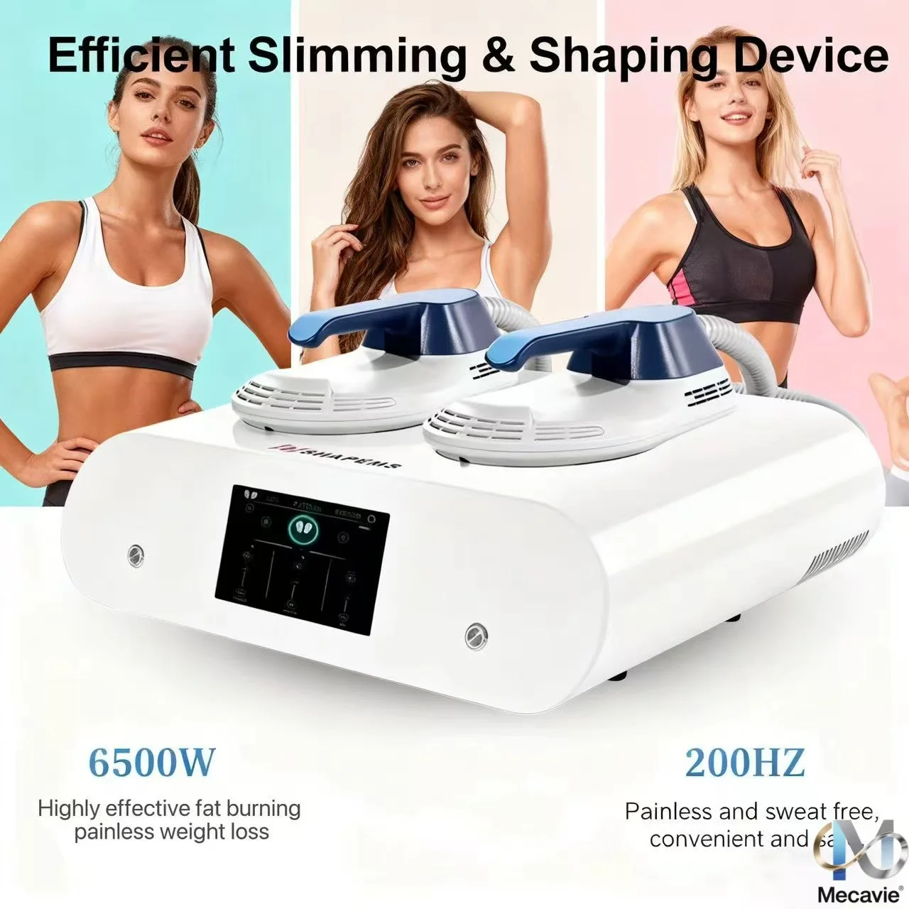 

Аппарат для коррекции фигуры EMS 2026: обновленная модель, 6500 Вт, 200 Гц, высокомощный миостимулятор для похудения и массажа