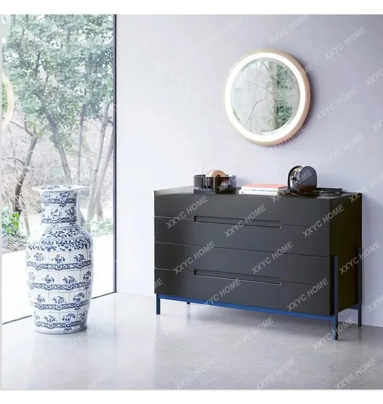 XXLight luxury modern style bucket cabinet, living room high-foot storage locker