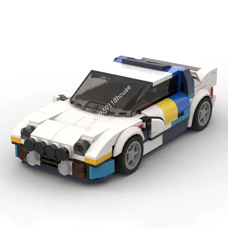 

256pcs MOC Built Tough RS200 Rally City Champions Super Car Building Blocks Festival Gift Collections Children's Science