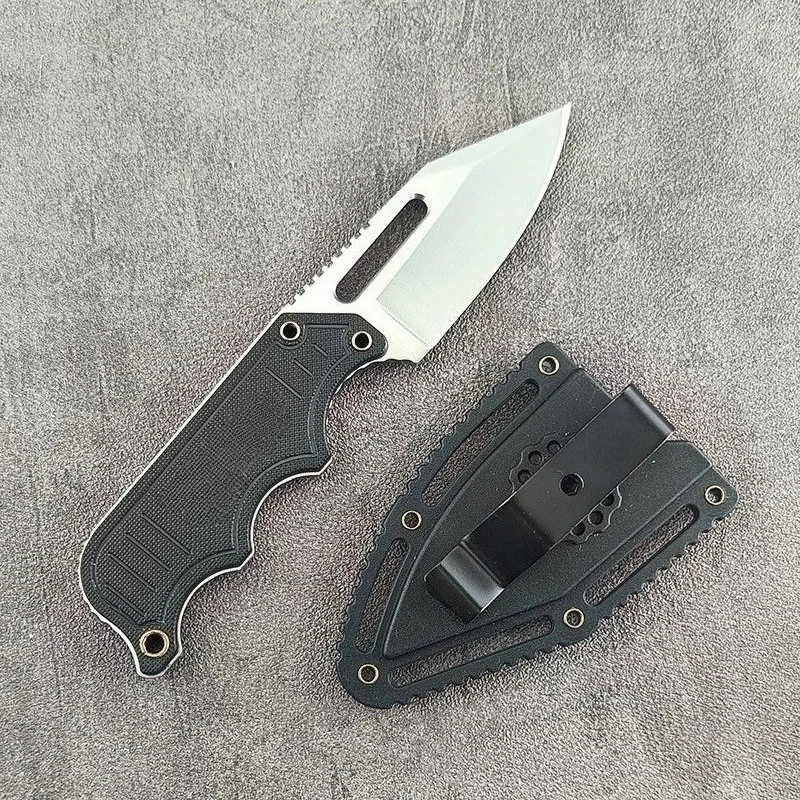 

Маленький нож с фиксированным лезвием высокой твердости, карманный нож для улицы, рыбалки, альпинизма, аварийный нож для выживания, фруктовый нож, каждый день