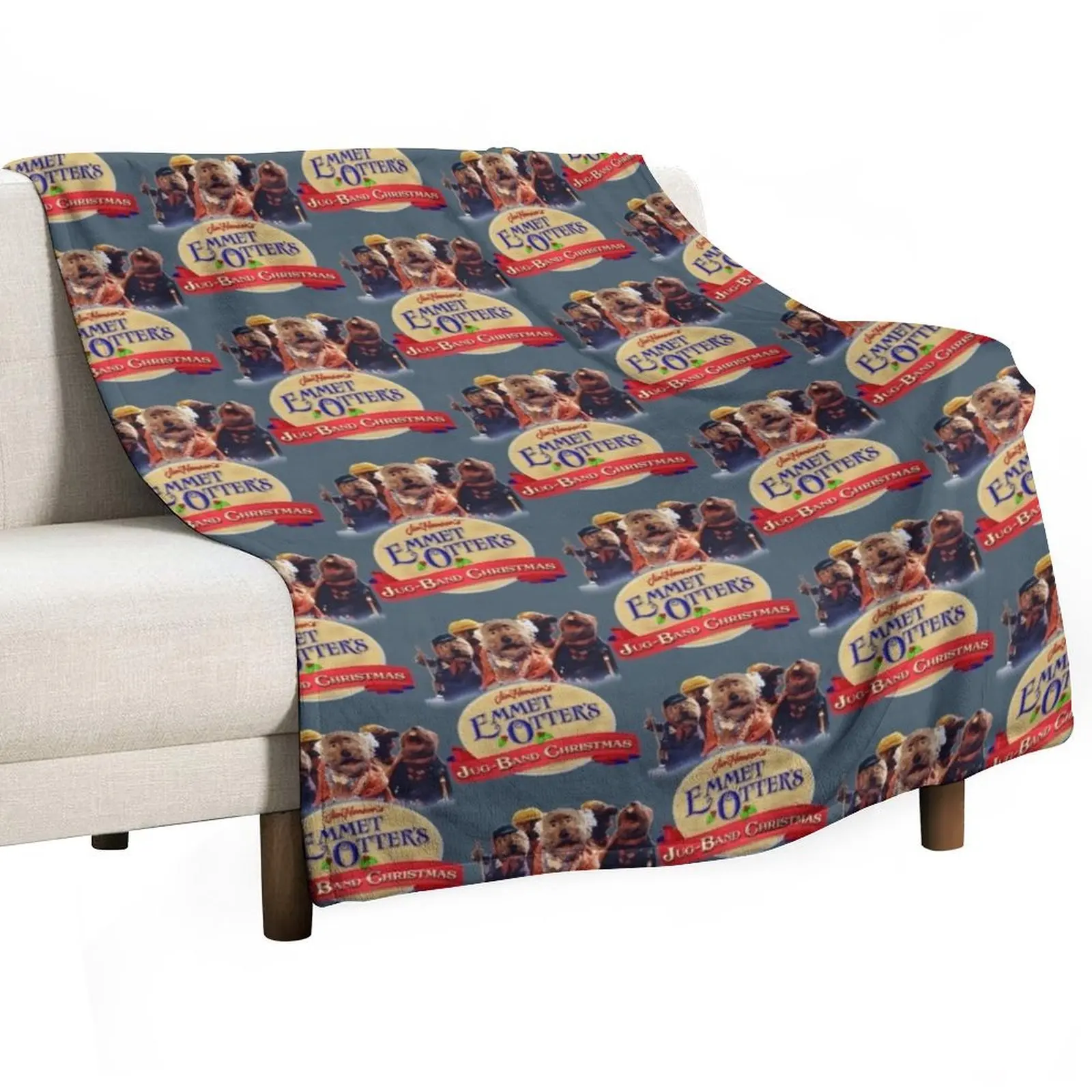 emmet otters jug band christmas Throw Blanket Soft Breathable Blanket for Night Sleeping