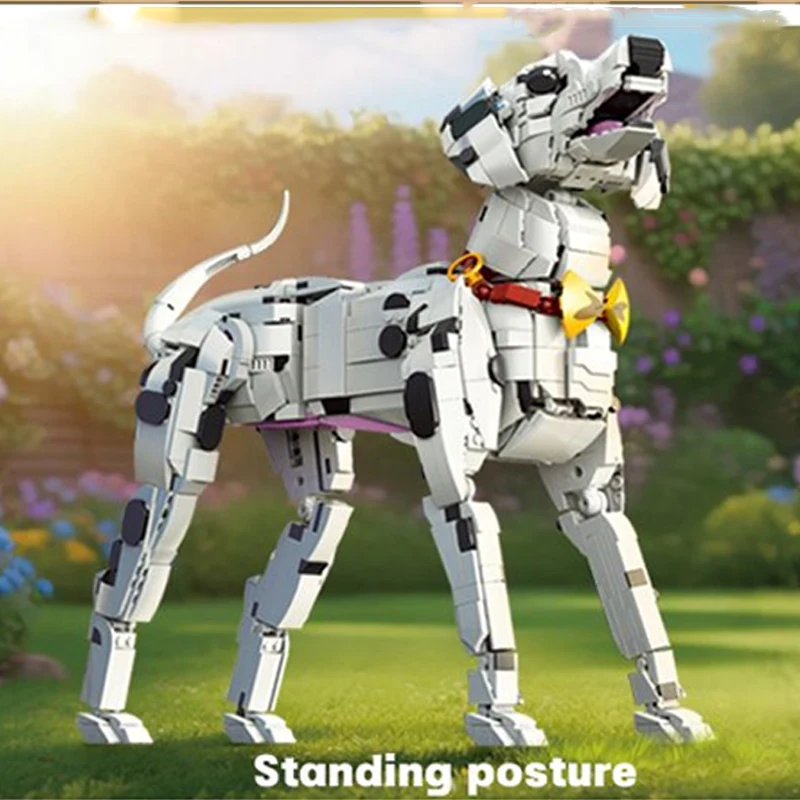 Creative Expert Dalmatian Building Blocks Sets Animal Pet Dog Assembly Brick Model Kit Toys Adults Kids Birthday Gifts 1869PCS