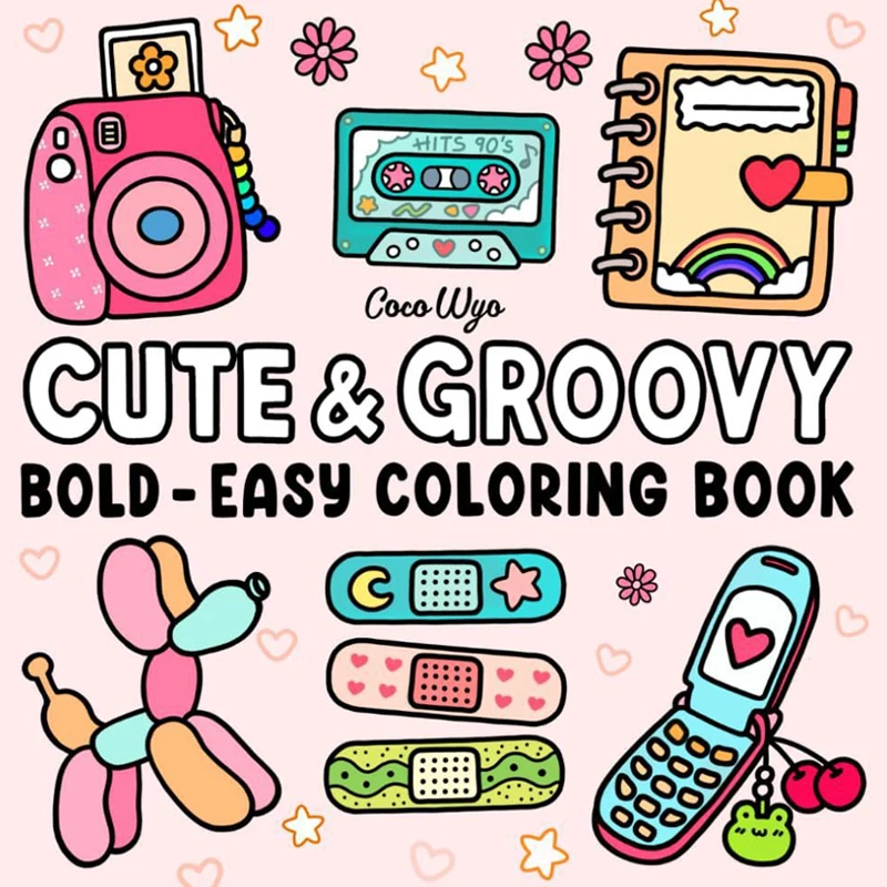 Libros para colorear espeluznantes y acogedores, libros de dibujo adorables, criaturas espeluznantes, libro de garabatos educativos para niños, juguete, escuela Pаскра otr