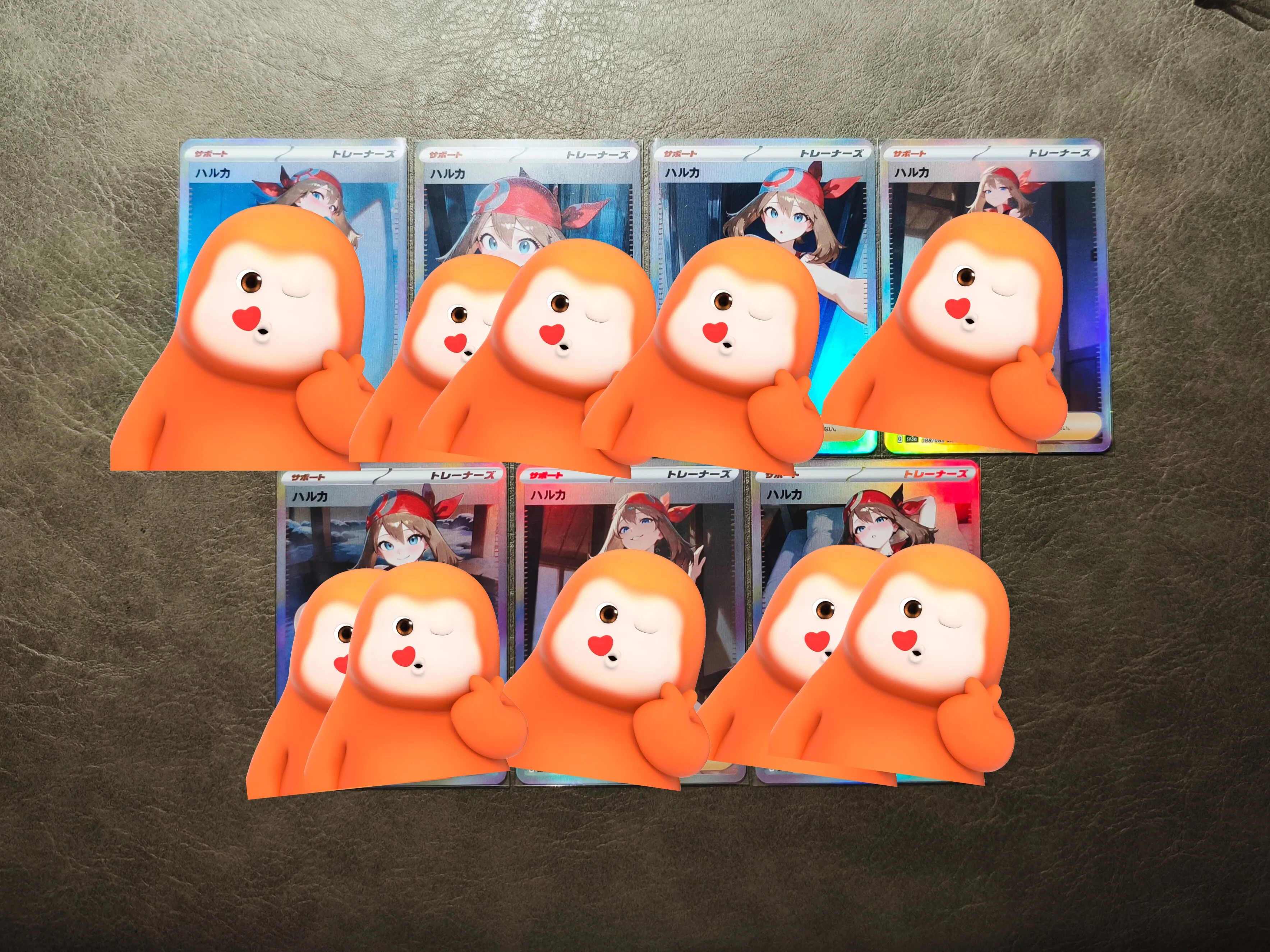 DIY Self Control 7pcs/set Pokemon ptcg May  Sonia Collect Signature Trading Flash Card Anime Cartoon Gift