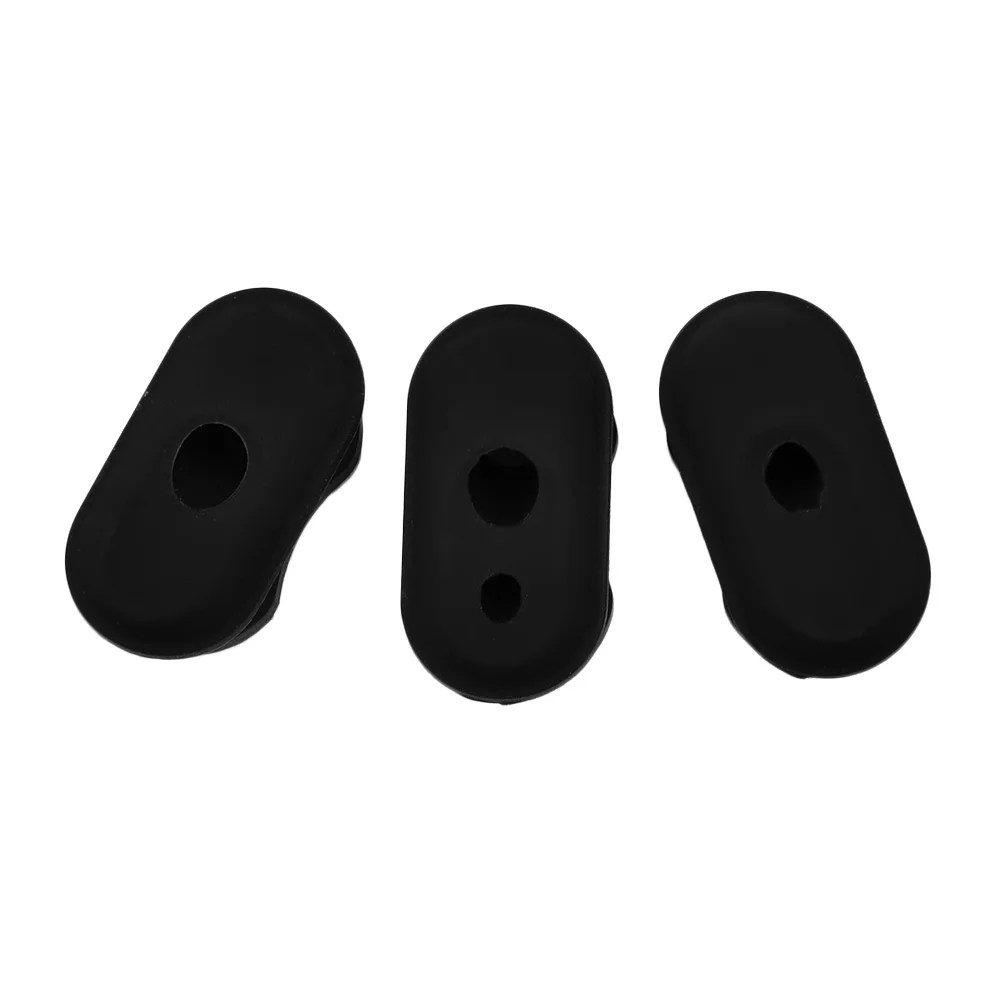 

Stopper Dust Plug Electric Scooter For Ninebot Max G30 High Quality Replacement Sealed Silicone Plug 3pcs Black Brand New