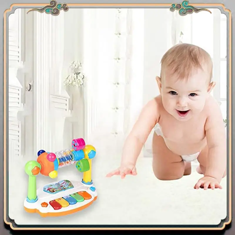 

Durable Children Baby Infant Early Education Learning Piano With Music And Lights Baby Hitting Piano Gift