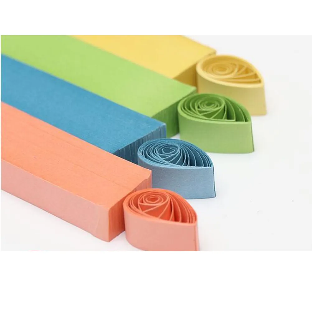 

Набор из 9 градиентных цветных полосок для квиллинга, 100 листов бумаги для поделок и творчества, аксессуары для проектов, цветные листы