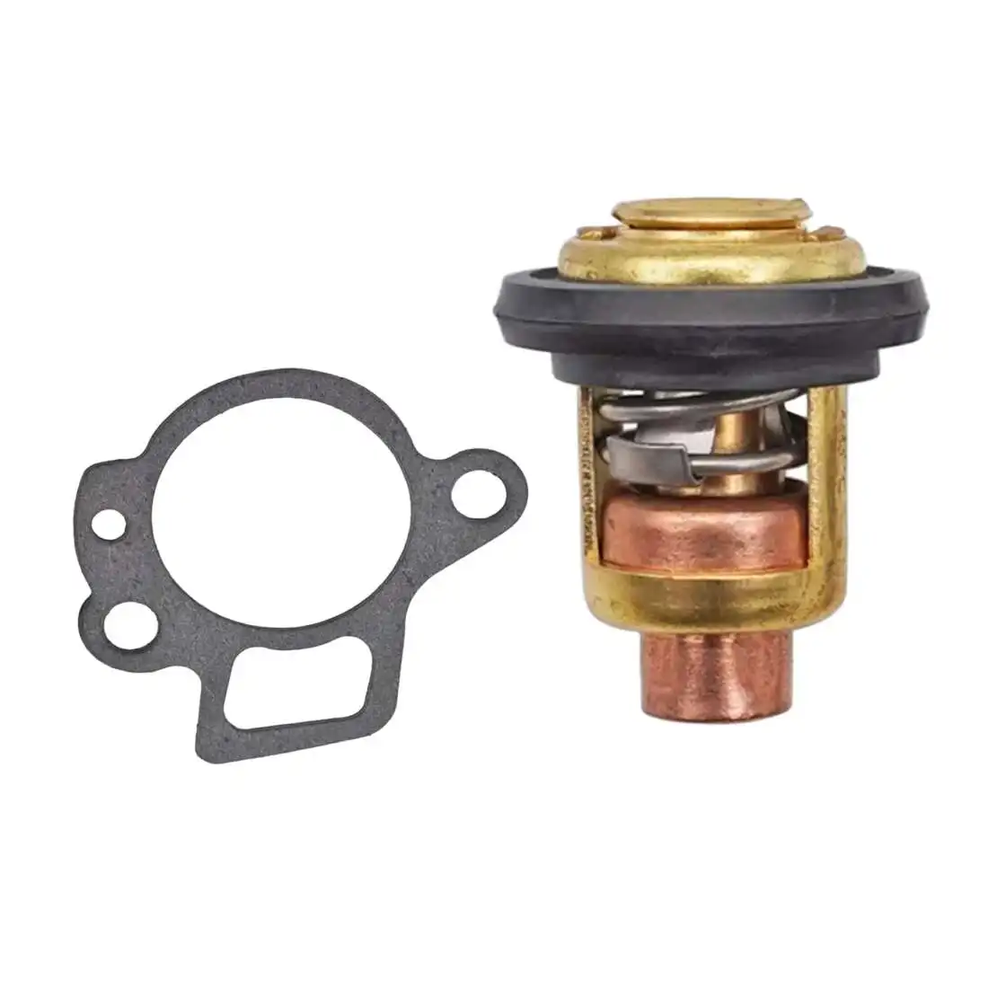 Thermostat With Gasket 66M-12411-00 Fit For Mercury 825212 825212001 855676003 Honda 19300-ZW9-003 Yamaha 6AH-13411