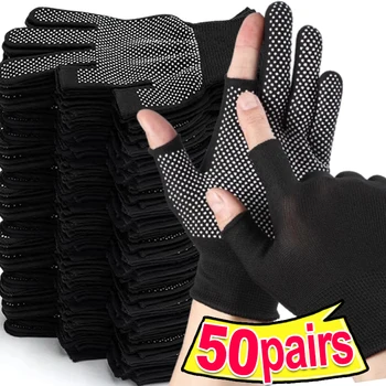 新しい乗馬滑り止め作業手袋オートバイサイクリングスポーツ男性女性軽量薄型通気性タッチスクリーングローブ Oudoor