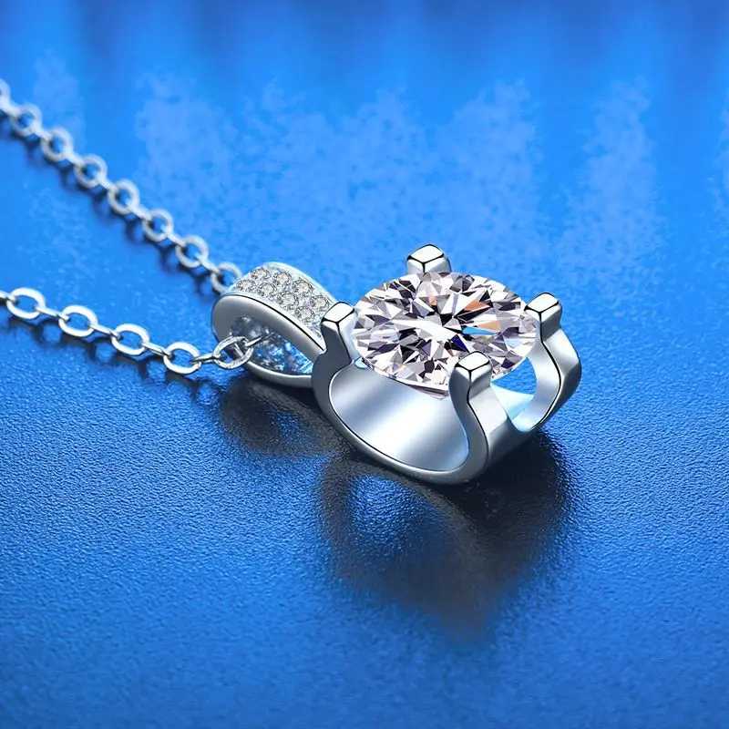 925 Silver 5A Zircon Pendant Necklace 5