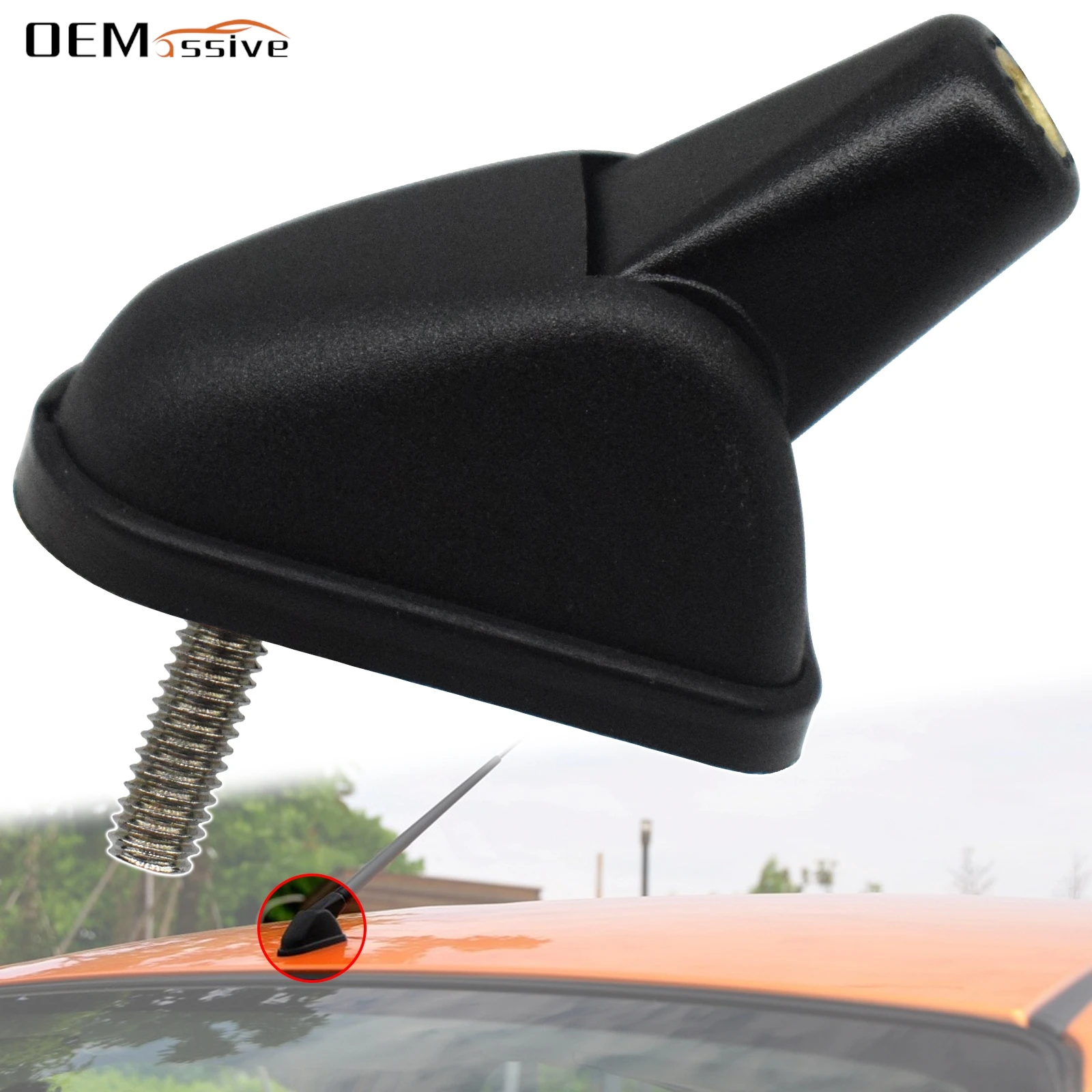 For Nissan Almera 2001 - 2006 March 2002 - 2010 Micra 2001 - 2010 Radio Aerial Antenna Roof Base Mount Car Decor Body Styling