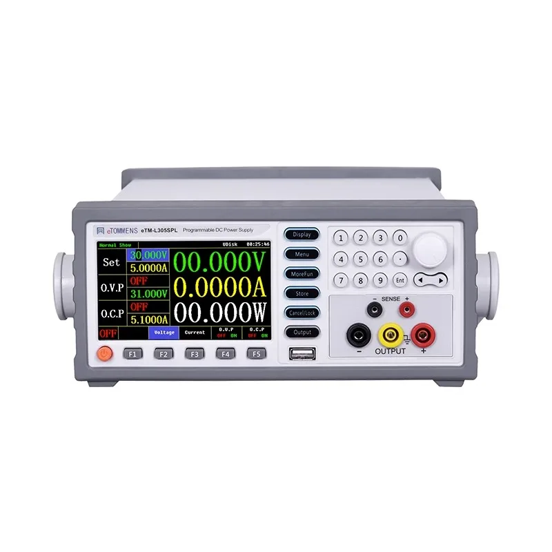 Programmable DC stabilized power supply 30V cabinet programmable color screen with five/six adjustable linear band communication