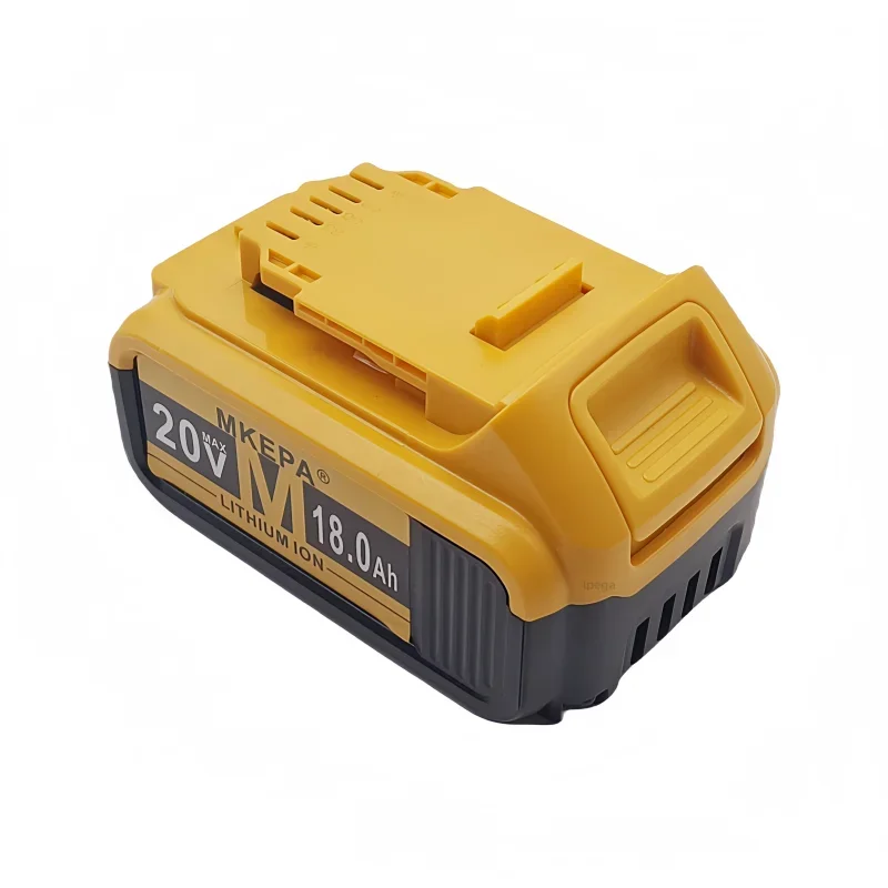 New 100% Original 18000mAh 20V for Dewalt Power Tool Battery  lpega DCB206 20V 18.0Ah Battery DCB206 20V Battery DCB205 DCB204-2