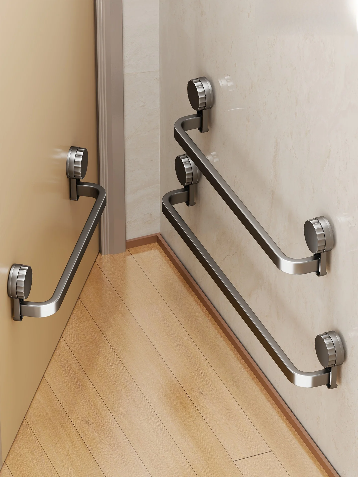 support-mural-a-ventouse-pour-pantoufles-de-salle-de-bain-etagere-de-rangement-suspendue-avec-drainage-sans-percage