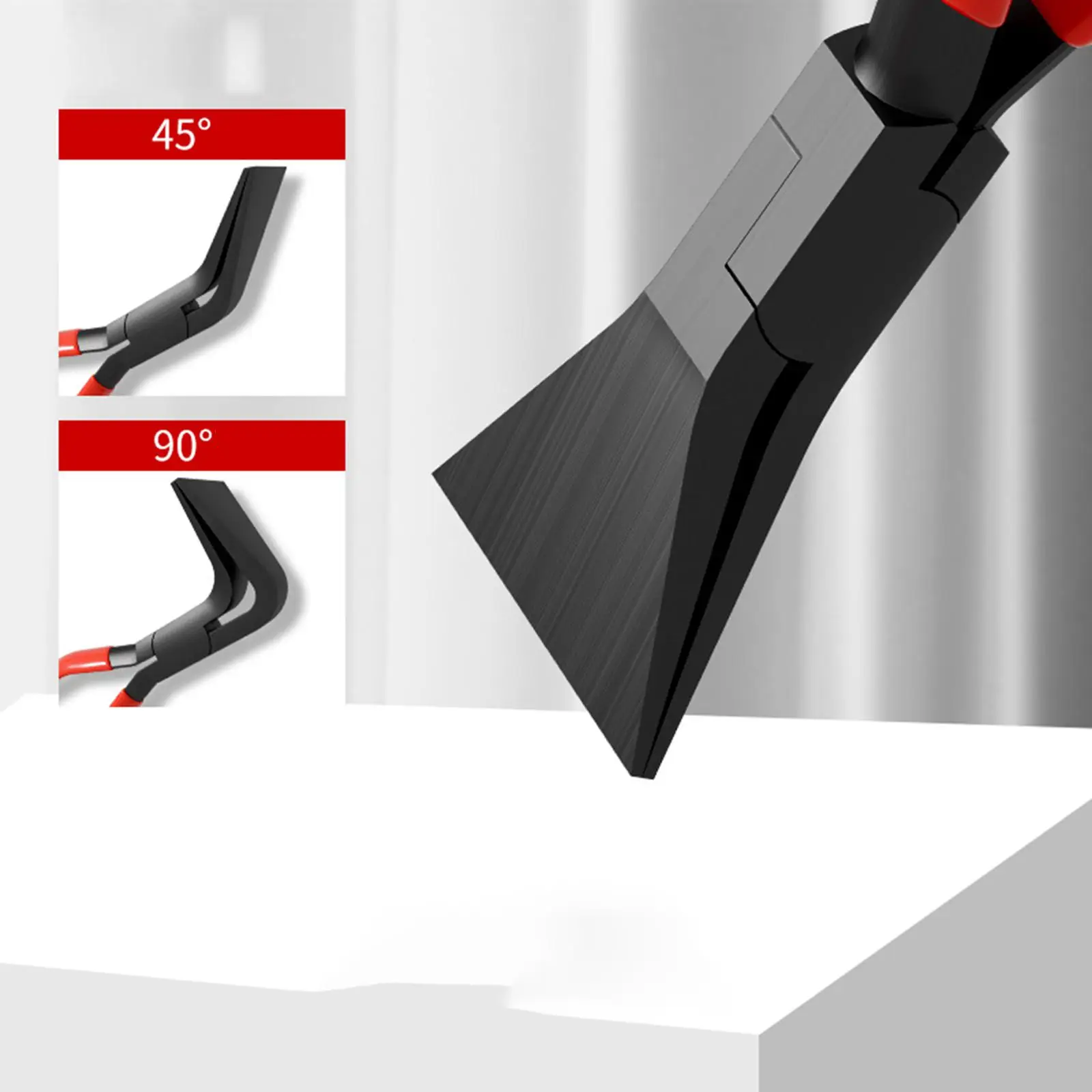

Sheet Metal Bending Pliers Set Manual Edge Sealer Ergonomic Handle Multifunctional Professional Carbon Steel for Ductwork