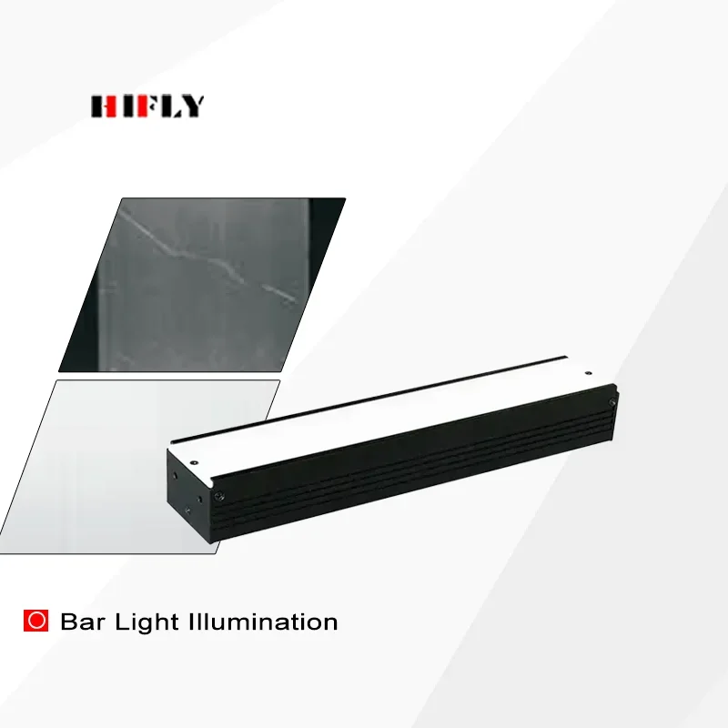 HIFLY 420*30mm Bar Light DC 24V Industrial Machine Vision Illumination For Plastic Container Inspection