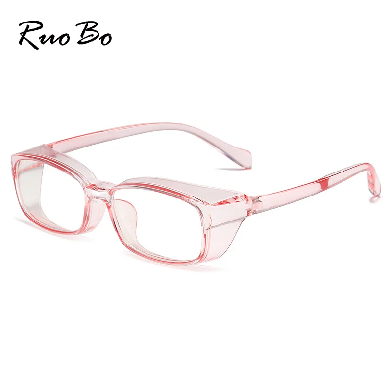 RUOBO Kids Anti-fog Safe Goggles Anti Blue Light Glasses For Boys Girls Anti-pollen Anti-allergy Children Blue Blocking Eyewear