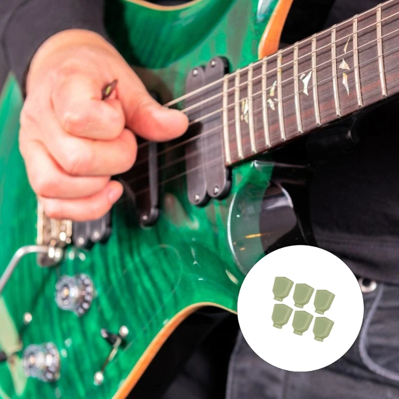 

Quickly Install Guitar Tuning Pegs with Screw Installation Jades Handle Durability for Smooth String Adjustment