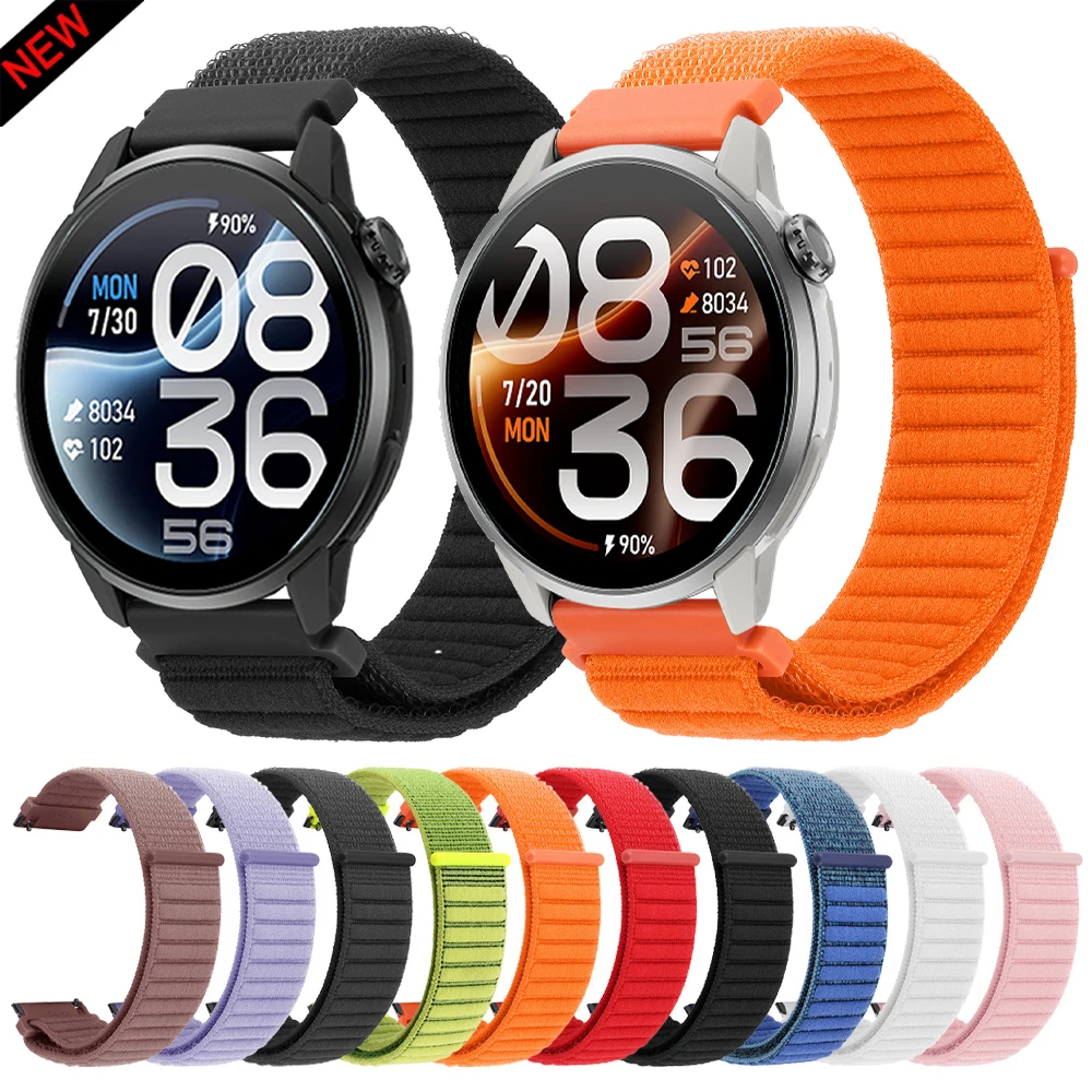Nylon Sports Strap 20mm 22mm Watch Band For COROS PACE 4 Pro/PACE 3 2/APEX 4/APEX 42mm 46mm/APEX 2 Pro Adjustable  Bracelet Belt