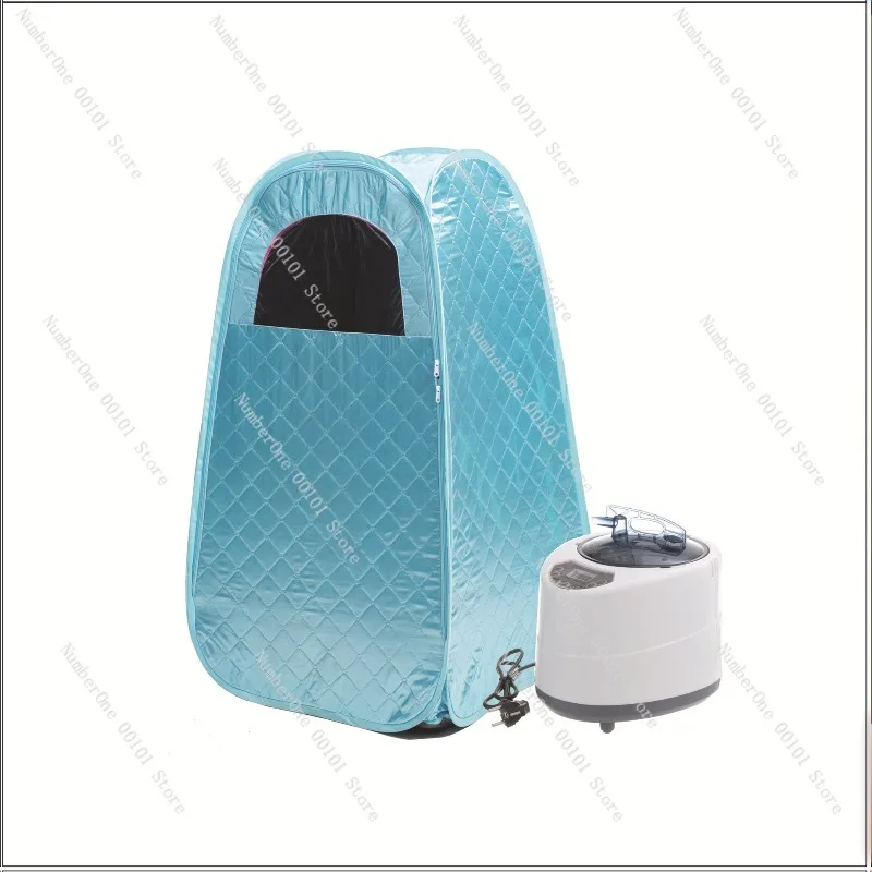 Home Full-Body Steam Sauna Room, Family Confinement Sweat Bath Box, Residential Steam Sauna Machine, Compact Home Spa Instrument