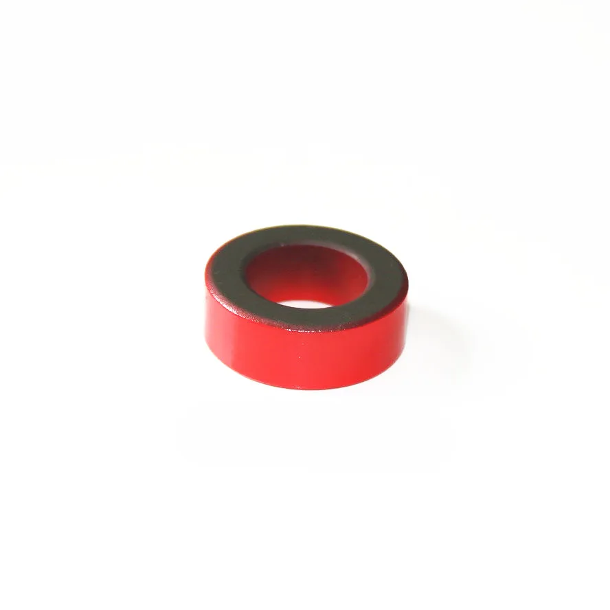 T157-2 Iron Ferrite Toroid Cores 40*24*14.5 mm For Inductors Iron powder Core Red Ring Low permeability