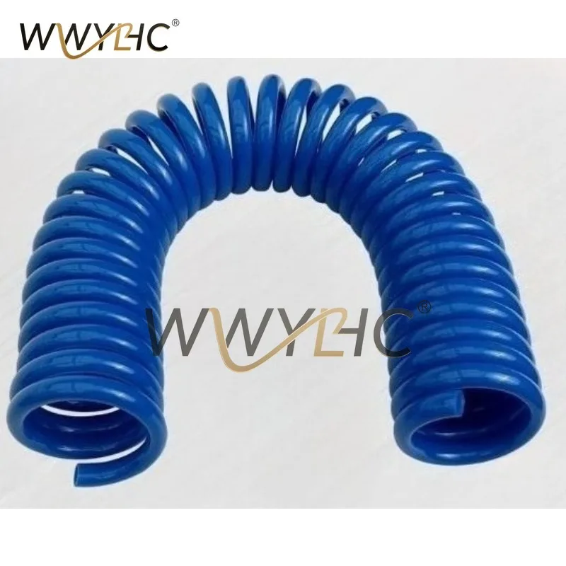 8mm Telescopic Spring Air Hose High Pressure Wear Resistant Special Air Pipe For Tire Changer Machine Pneumatic Tools Parts