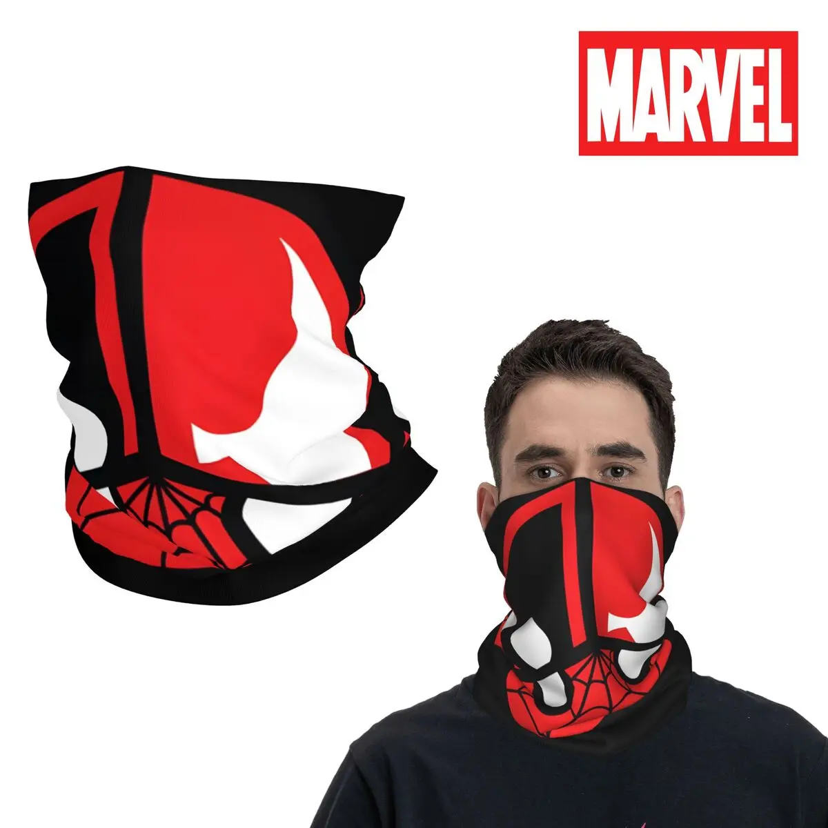 Popular Movies Motocross Bandana Neck Cover Printed Deadpool & Wolverine Wrap Scarf Balaclava Hiking Unisex Adult Windproof