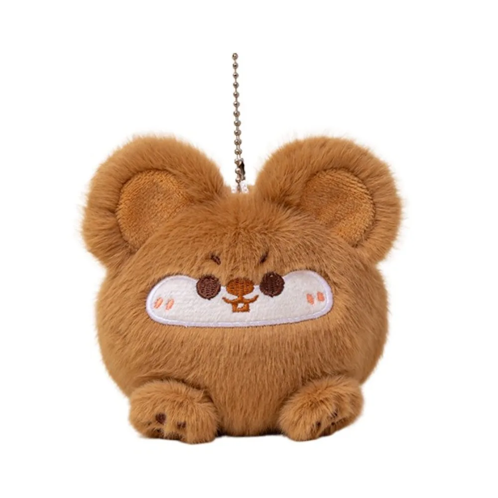 

Butter Bear Animal Plush Toy Keychain Raccoon Stuffed Animal Doll Pendant Cute Cartoon Puppy Plush Keyring Best Gifts