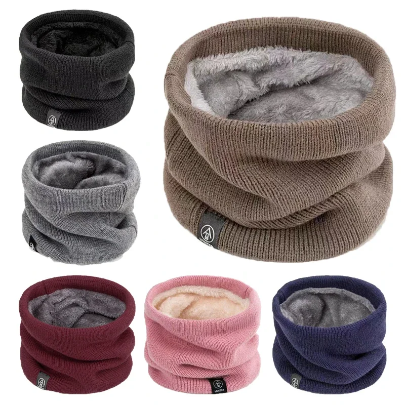 

Модный мягкий вязаный теплый спортивный шарф для женщин и мужчин, чехол для лица, зимние теплые шарфы для катания на коньках, бега, толстый морозостойкий воротник