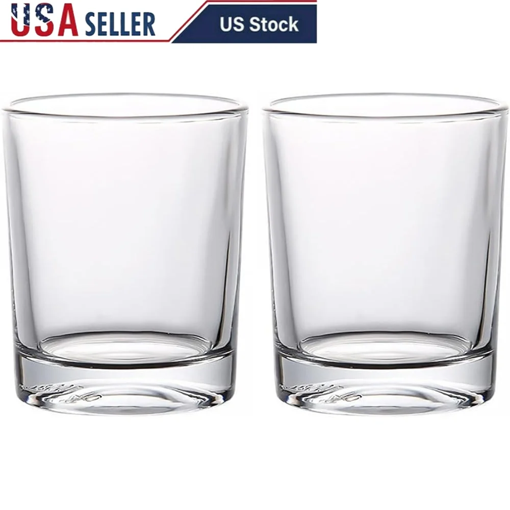

2 шт. классические прозрачные стеклянные чашки для полоскания рта, цилиндрические чашки для чистки, посуда для питья в ванной, семейный отель, легко чистится