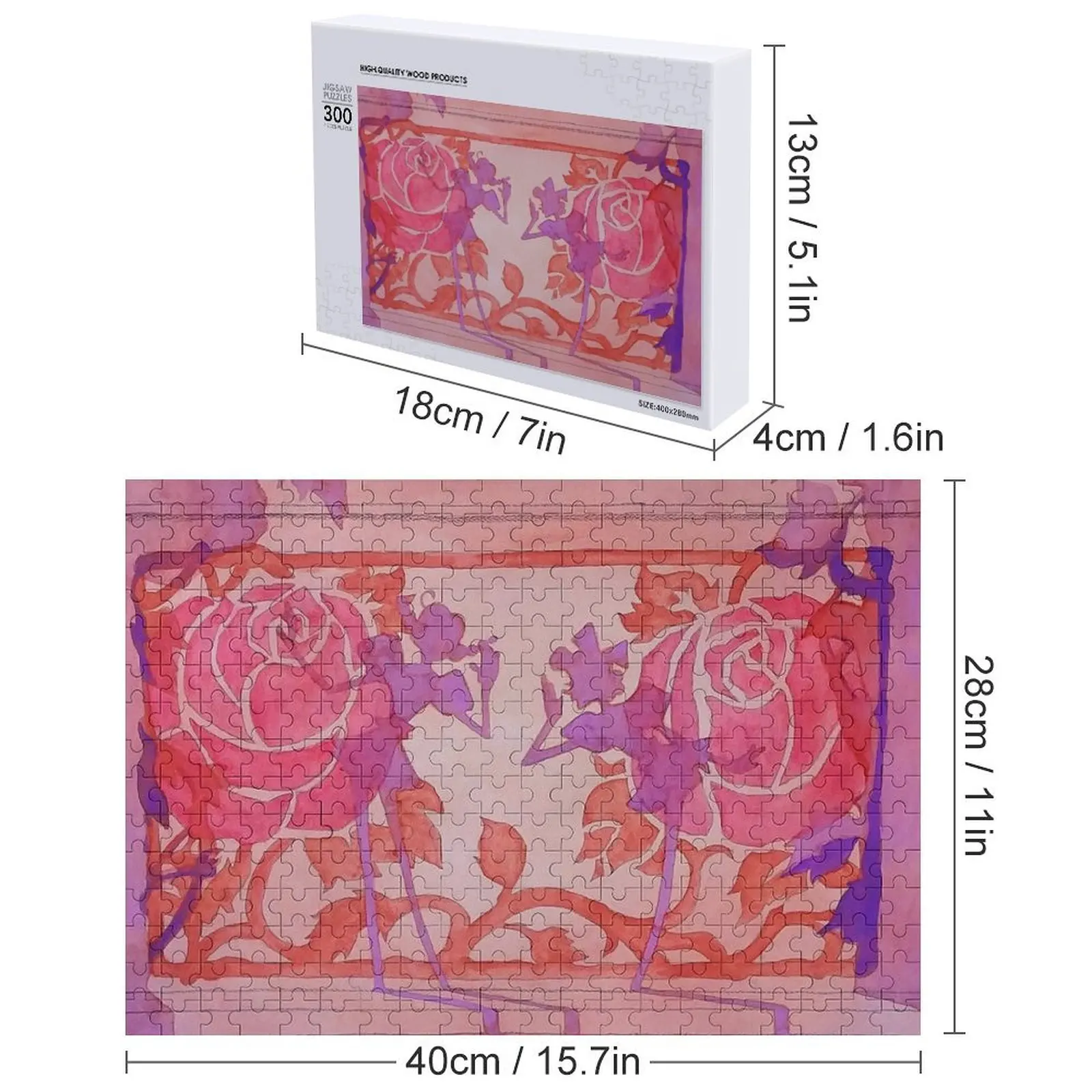 Utena Shadow Girls Jigsaw Puzzle Game Children Wood Animals Customizeds For Kids Puzzle