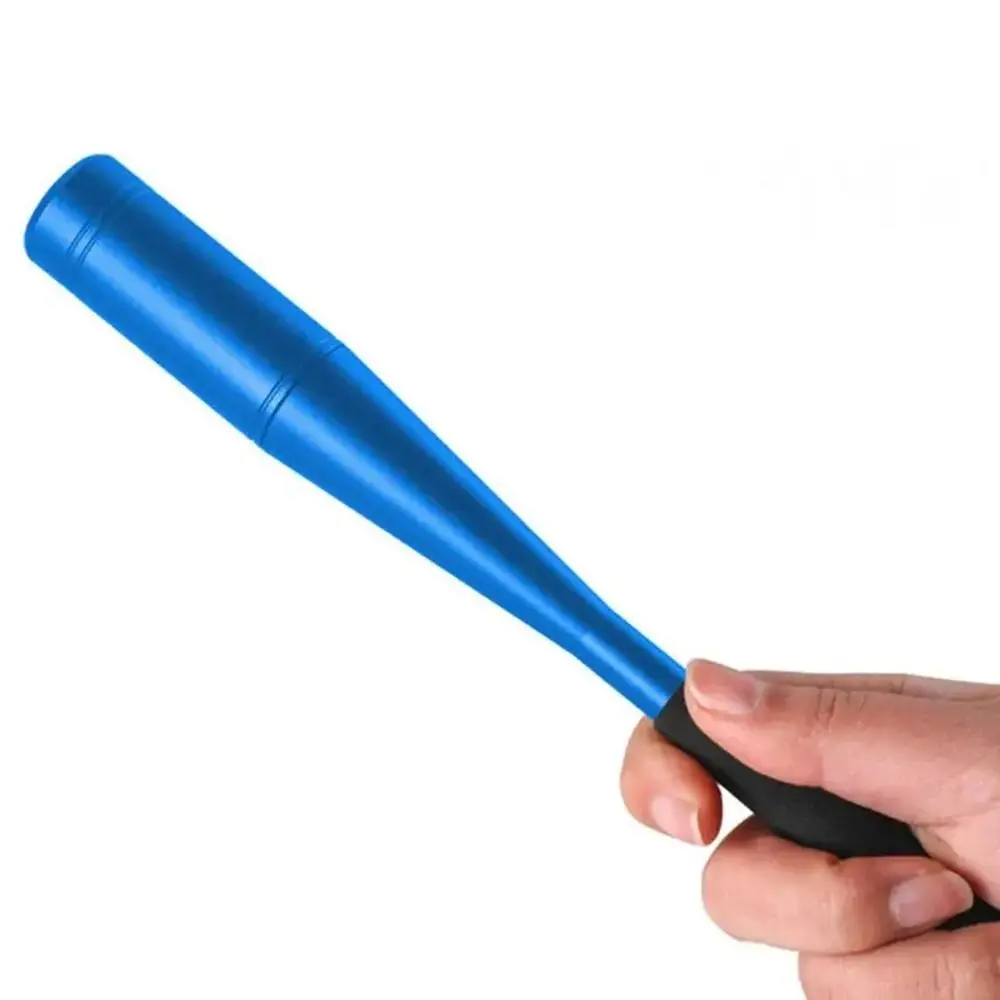 Durable Aluminum Alloy Fish Hammer Eva Handle Woven Rope Fishing Bat Whacker 24.7cm Fishing Priest Fishing Tackle