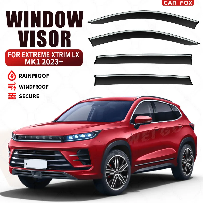 

Для Extreme Xtrim LX 2023+ Дефлекторы окон автомобиля, навесы-тенты, защита от дождя и солнца для боковых окон, автоаксессуары