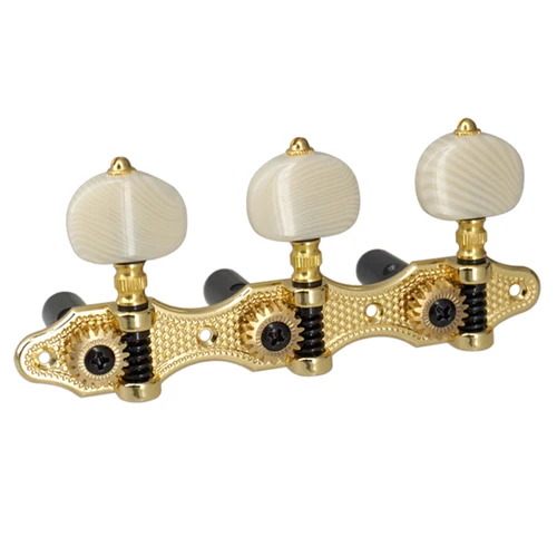 Imagen 2 del producto Clavija de afinación de guitarra clásica, sintonizadores de guitarra acústica, 2 Planks, 1:18, tecla de afinación, 3 izquierda, 3 derecha, reemplazo de perillas