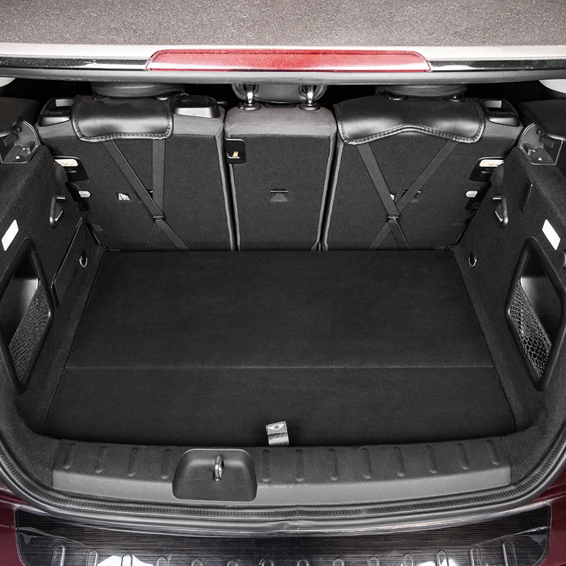 Car Trunk Partition Storage Organizer Board Trunk Storage Plate Plank Mesh Holder Accessories For Mini Cooper F54 F55 F56 F60