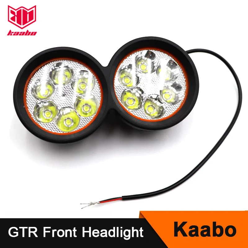 

Origianl Front Headlight For Kaabo Wolf King GTR Electric Scooter Front Light official Skateboard Accessories