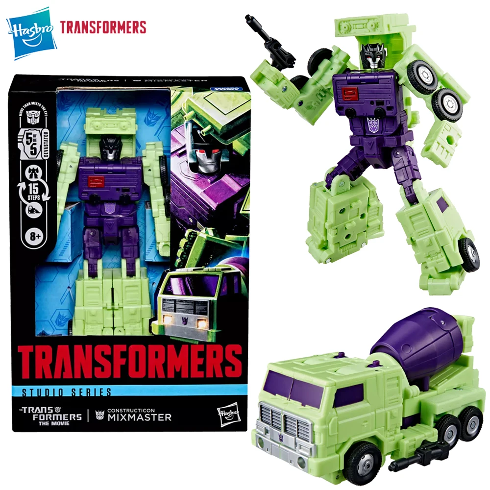 

[In-Stock] Hasbro Transformers Studio Series Constructicon Mixmaster (SS86 The Movie) 14cm Voyager Class Model Figure Toys