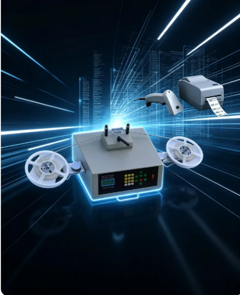 High‑Performance RS‑801 SMT SMD Parts Counting Machine, Zero‑Error Count High‑Speed Motor 110‑220V   for Electronic Warehouse