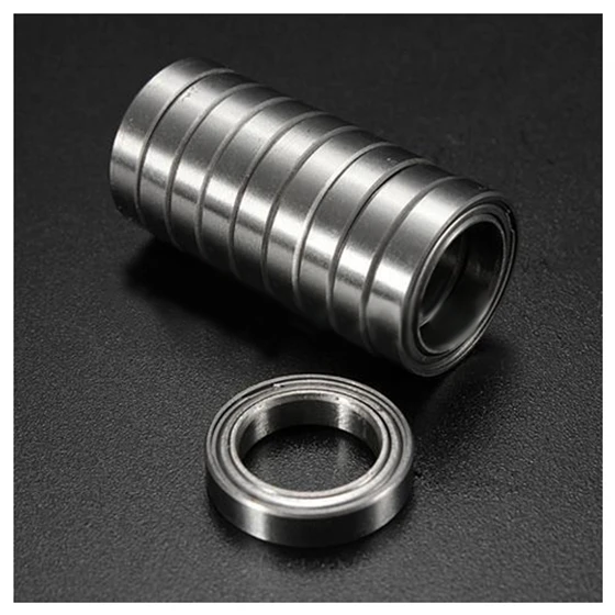 10Pcs Miniature Sealed Metal Shielded Metric Radial Ball Bearing Model: MR105 ZZ 5X10X4MM & 10Pcs 6701 ZZ 12X18X4MM