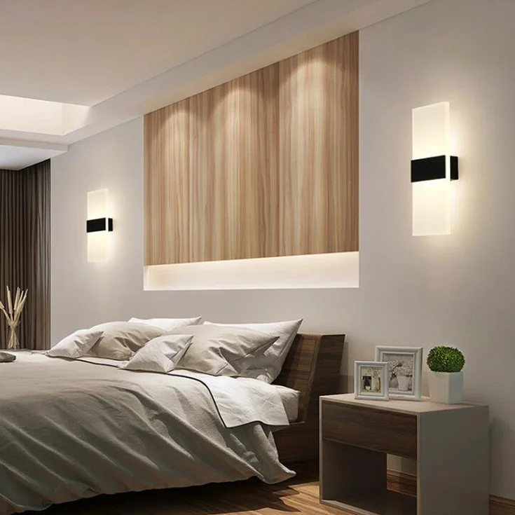 Interior Home Hotel Decoration Living Room Bedroom Bracket Light Wall Light Wall Mount Light Emitting Diode
