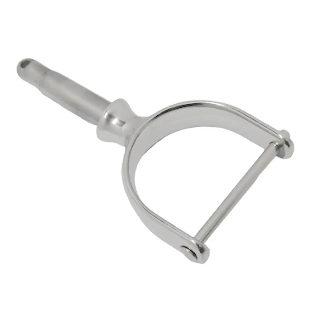 316 Stainless Steel Boat Oarlock Modern Polished Yacht Row Lock for Marine Kayak Paddling and Sailing