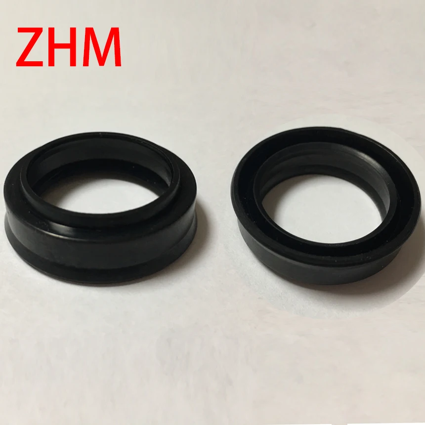 100Pieces ZHM 12*18*7/9 12x18x7/9 NBR Rubber U Pneumatic Cylinder Piston Rod Gaket Ring Dust Wiper Combination Seal