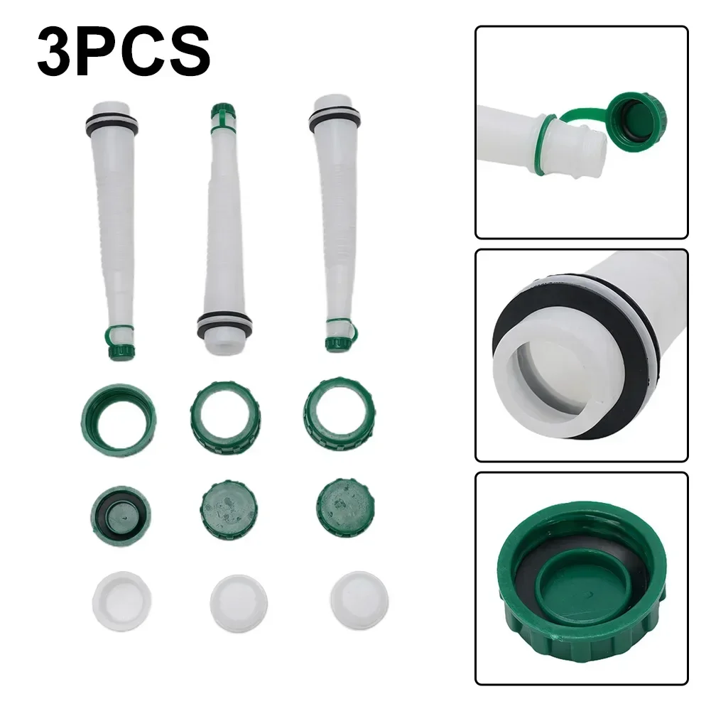 Fuel Containers/cans Gas Can Fuel Spout Ventilation Cap 3 Sets BEST Cap Kit Nozzle Gasket Plug Cap Replacement