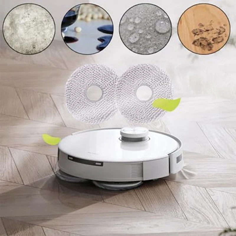 สำหรับ Ecovacs deebot X2 omni/ X2 pro/ X2หุ่นยนต์อุปกรณ์เสริมดูดฝุ่นลูกกลิ้งแปรงกรองด้านข้างหลักผ้าถูพื้นผ้าถุงหูรูดชิ้นส่วน